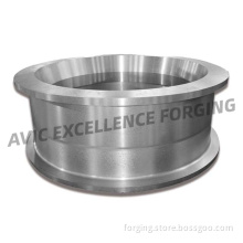 titanium alloy seamless rolled ring for pressure equipment